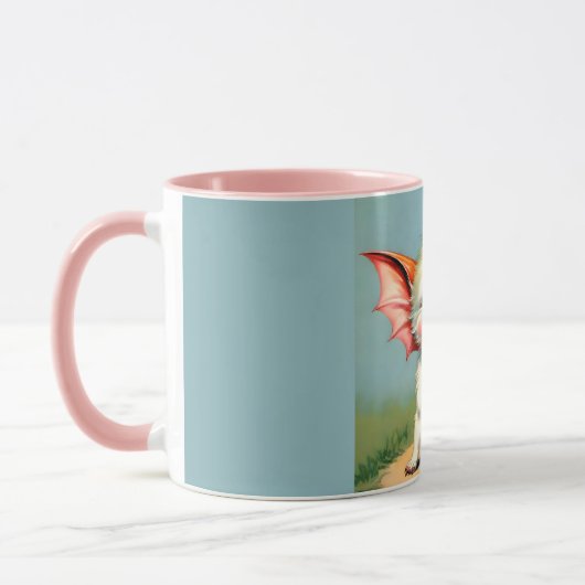 Niedliche kleine Kreatur-Tasse Tasse (Links)