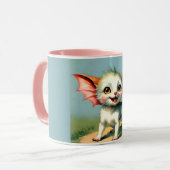 Niedliche kleine Kreatur-Tasse Tasse (Vorderseite Links)