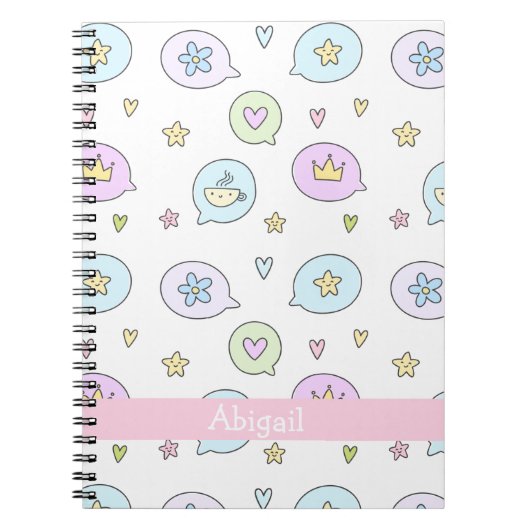 Niedliche kleine Kreaturen - Kinderbuch Notizblock (Vorderseite)