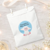Niedliche Kleine Lamm Personalisiert Babydusche Geschenktütchen (Ausgeschnitten)