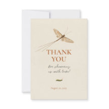 Niedliche kleine Liebe Bug Baby Dusche Danke