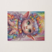 Niedliche kleine Mädchenstelfe Puzzle (Horizontal)