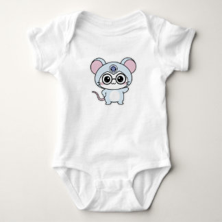 Niedliche kleine Maus Baby Strampler