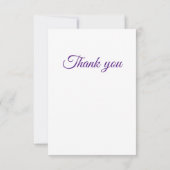 Niedliche kleine Maus danke Karte (Rückseite)