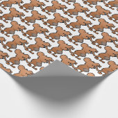 Niedliche kleine Maus Geschenkpapier (Ecke)