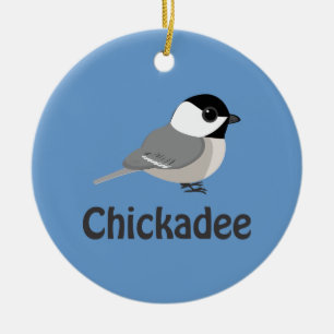 Niedliche kleine Meise Keramikornament