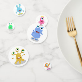 Niedliche Kleine Monster Geburtstagsparty Dekorati Konfetti