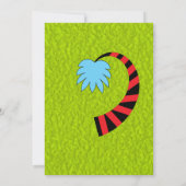 Niedliche Kleine Monster Geburtstagsparty Einladung (Rückseite)