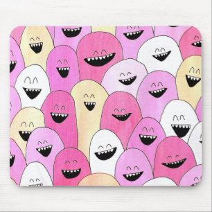 "Niedliche kleine Monster" Mousepad