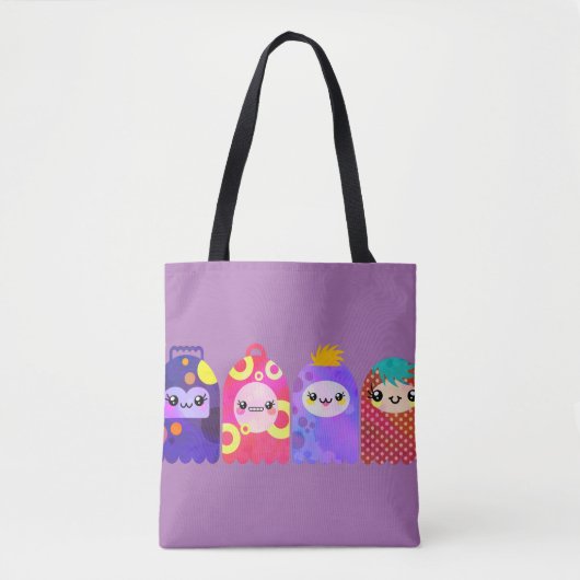 Niedliche Kleine Monster Tasche (Vorderseite)
