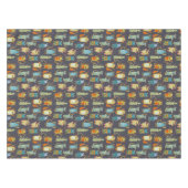 Niedliche Kleine Monster Tischdecke (Vorderseite (Horizontal))