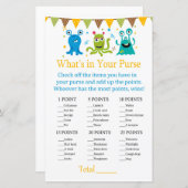 Niedliche Kleine Monster Was ist in deinem Geldbeu (Vorne/Hinten)