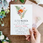 Niedliche Kleine Mushroom-Babydusche Einladung