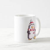 Niedliche kleine Penguin-Kaffee-Tasse Kaffeetasse (VorderseiteRechts)