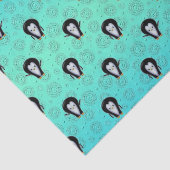 Niedliche kleine Pinguine Seidenpapier (Ausschnitt)