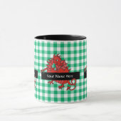 Niedliche kleine Red Dragon Coffee Tasse zum Perso (Zentrum)