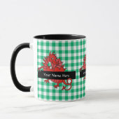 Niedliche kleine Red Dragon Coffee Tasse zum Perso (Links)
