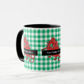 Niedliche kleine Red Dragon Coffee Tasse zum Perso (Vorderseite Links)