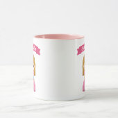 Niedliche kleine rosa Prinzessin Kids Tasse (Zentrum)