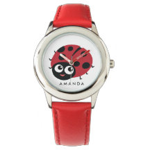 Niedliche kleine rote Ladybug Personalisiert