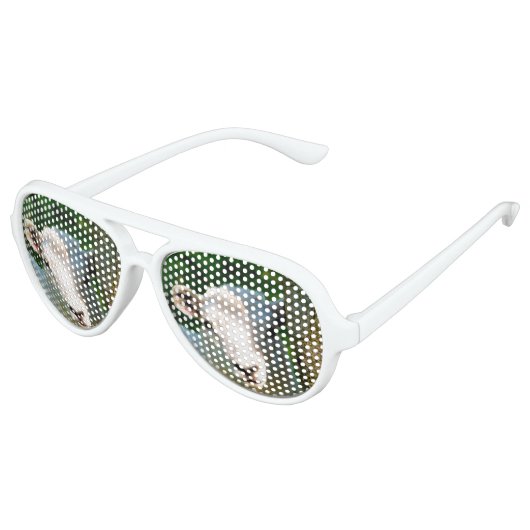 NIEDLICHE KLEINE SCHAFE SONNENBRILLE (Schrägansicht)