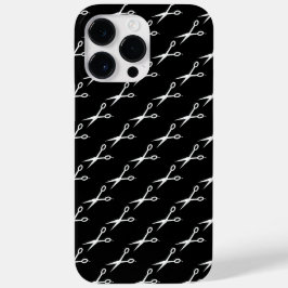 Niedliche Kleine Schere Design Muster Haarstylist Case-Mate iPhone 14 Pro Max Hülle