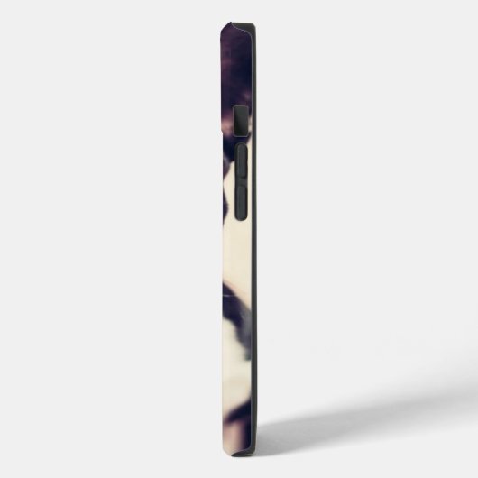 Niedliche kleine Schwarz-Weiß-Welpe Case-Mate iPhone Hülle (Rückseite / Links)
