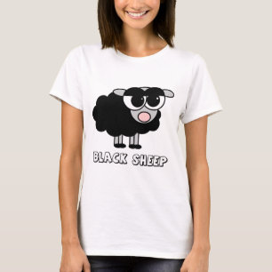 Niedliche kleine schwarze Schafe T-Shirt