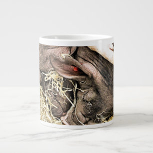 NIEDLICHE KLEINE SCHWEINE Jumbo-Tasse