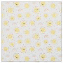 Niedliche Kleine Sonnenschein und Regenbogen