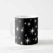 niedliche kleine Sterne Kaffeetasse (Vorderseite Links)