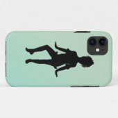 Niedliche kleine Tänzerin-Grüntasche Case-Mate iPhone Hülle (Rückseite (Horizontal))