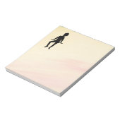 Niedliche Kleine Tänzerin Mellow Notizblock (Rotiert)