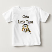 Niedliche kleine Tiger-T-Shirts und Geschenke Baby T-shirt (Vorderseite)