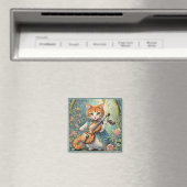 Niedliche Kleine Violine Magnet (In Situ (Geschirrspüler))