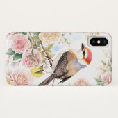 Niedliche kleine Vögel und bunte Blume Case-Mate iPhone Hülle (Rückseite (Horizontal))