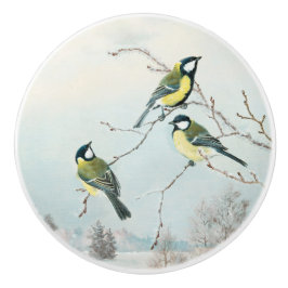 Niedliche kleine Vögel von Matti Karppanen, Vogelk Keramikknauf