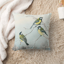 Niedliche kleine Vögel von Matti Karppanen, Vogelk Kissen