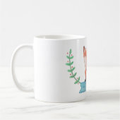 Niedliche Kleine Waldfox Personalisiert Kids Tasse (Links)