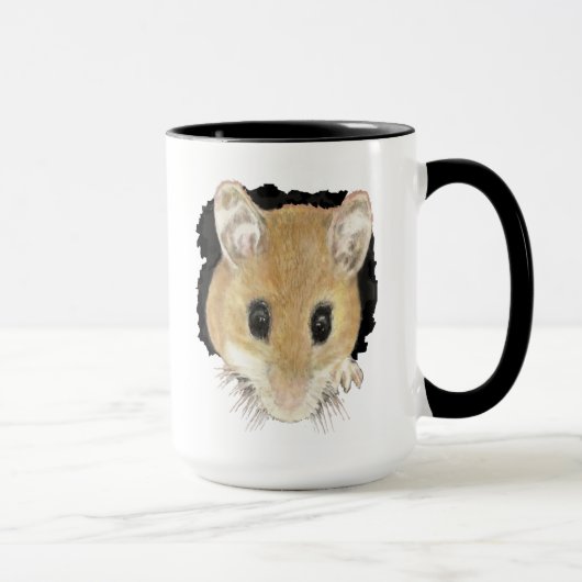 Niedliche kleine Wasserfarben Teppiche Maus Tierar Tasse (Rechts)