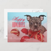 Niedliche Kleine Welpe Postkarte (Vorne/Hinten)