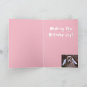 Niedliche kleine Ziege Geburtstag Karte (Innenseite)