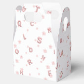 Niedliche Kleinkinder ABC Alphabet Blume Kinder B2 Geschenkschachtel (Geöffnet)