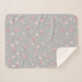 Niedliche Kleinkinder ABC Alphabet Blume Kinder B2 Sherpadecke (Vorderseite (Horizontal))