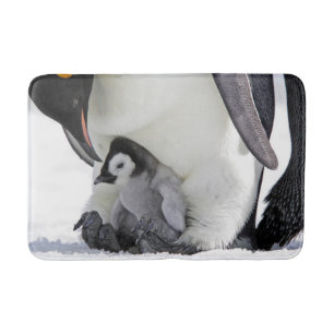 Niedliche Kleintiere   Babemann Penguin Badematte