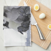 Niedliche Kleintiere | Babemann Penguin Geschirrtuch (Viertel Falte)