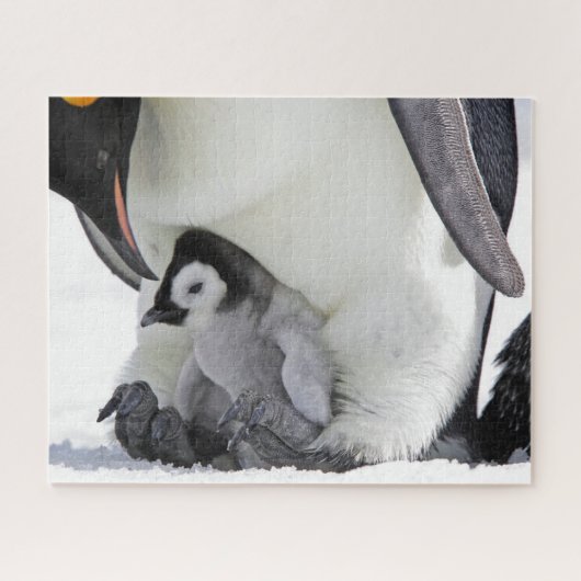 Niedliche Kleintiere | Babemann Penguin Puzzle (Horizontal)