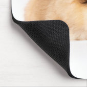 Niedliche Kleintiere | Baby Corgi Puppy Portrait Mousepad (Ecke)