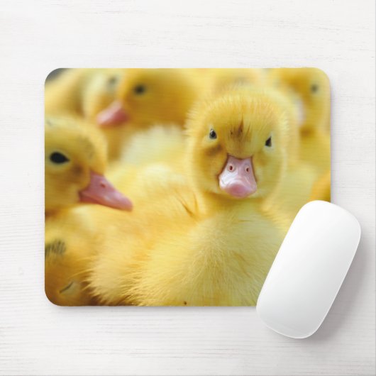 Niedliche Kleintiere | Baby Duck Group Mousepad (Mit Mouse)