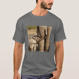 Niedliche Kleintiere Baby Elephant & Mama T-Shirt